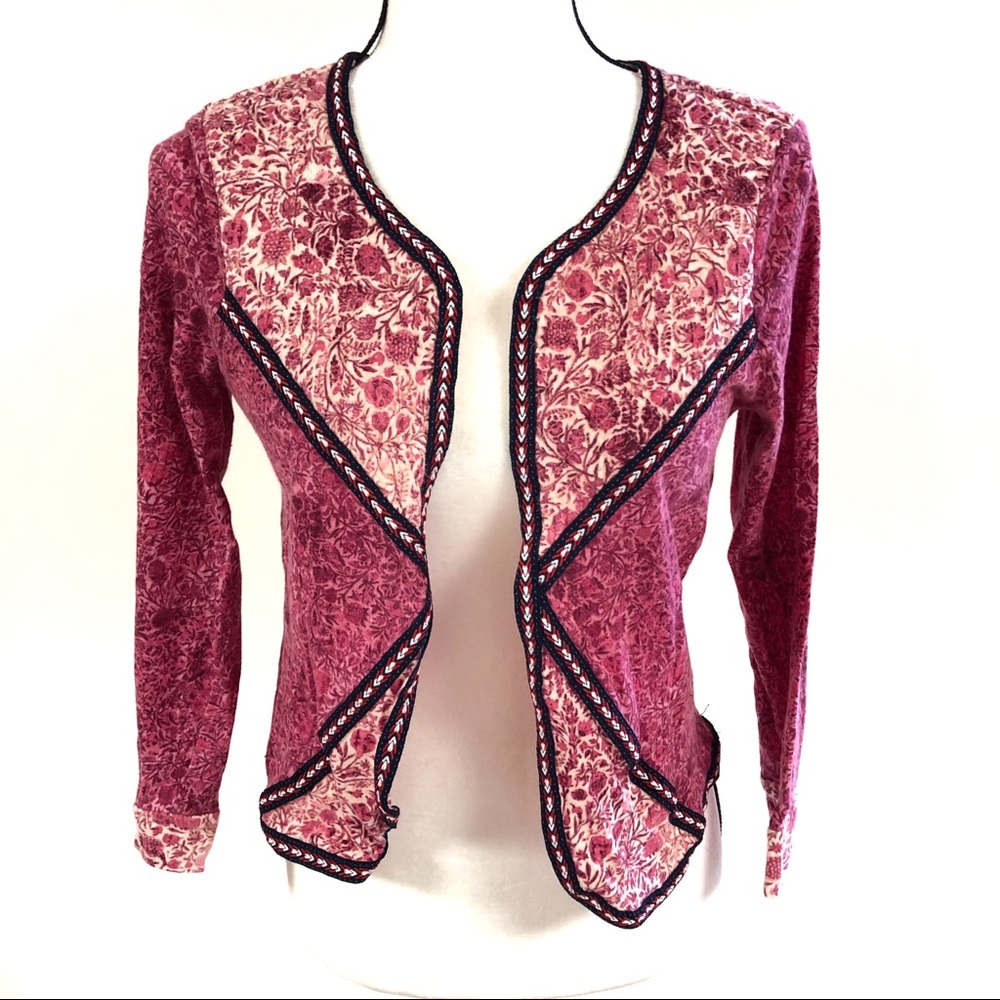 🌵American eagle outfitters quilt shawl cardigan